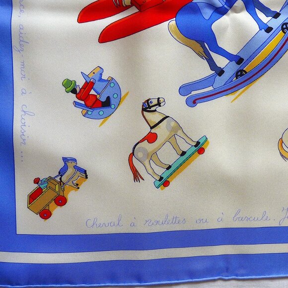 Hermes Silk Scarf "Raconte moi le Cheval" Special Edition Theodora Foundation - Picture 4 of 7